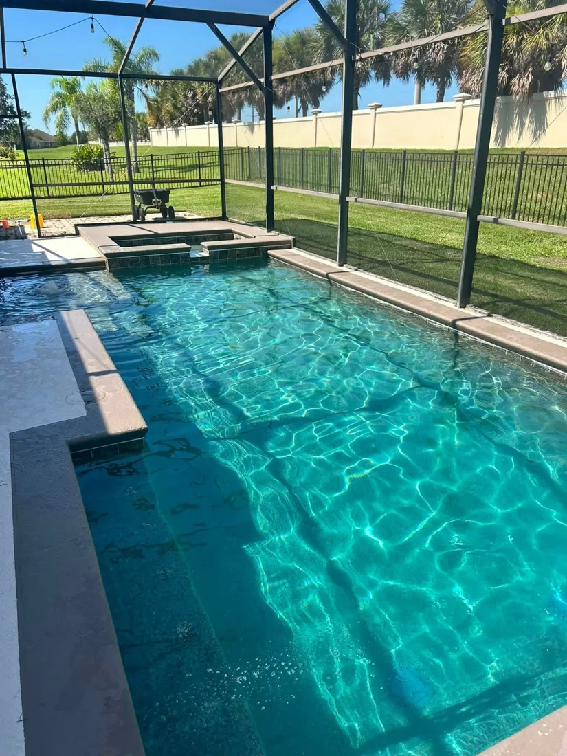 Pool cared for by Crown Pools