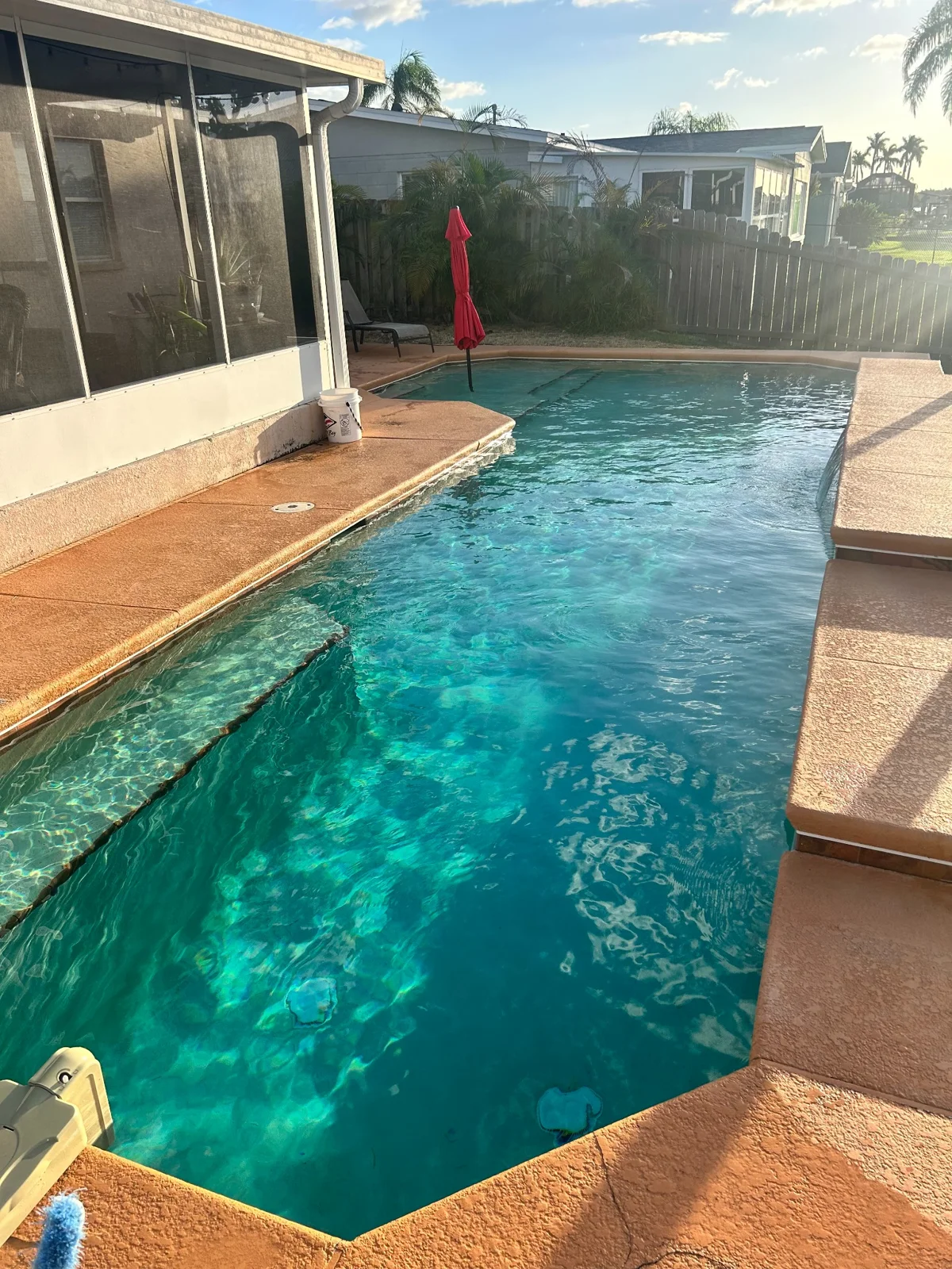 Swimming pool photographed by Crown Pools
